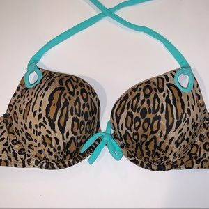 Victoria’s Secret Cheetah Bikini Bathing Suit 34B